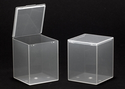 Flex-A-Top FT104 Vertical Small Hinged Lid Plastic Boxes